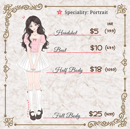 Prices DM for more